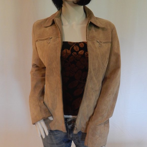 Georgiou Studio size 4 tan Suede - Picture 1 of 12